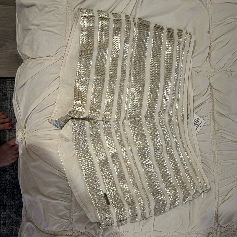 Sequin Abercrombie shorts 2